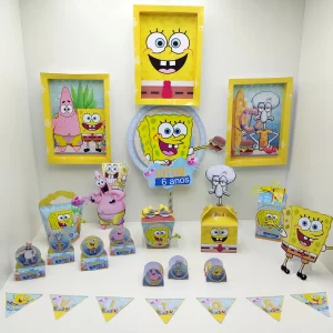 Aniversario Bob Esponja Studio, Png e Pdf