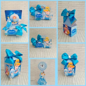 Aniversario Cinderela Studio, Png e Pdf