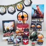 Aniversário Tema Free Fire Studio e Pdf