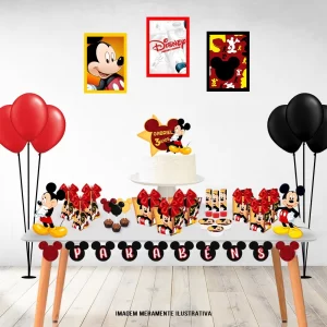Aniversário Tema Mickey Studio e Pdf