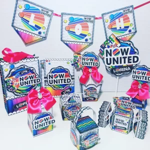 Aniversario Tema Now United Studio e Pdf