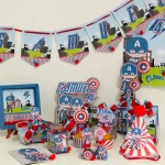 Aniversário do Capitão América Studio e Pdf