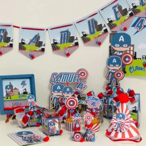 Aniversário do Capitão América Studio e Pdf