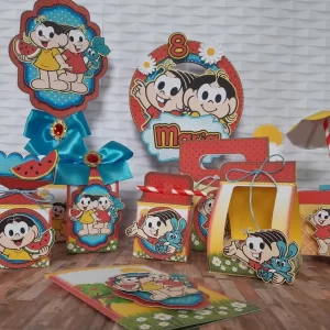 Kit digital Magali e Mônica Studio, PNG e PDF para imprimir