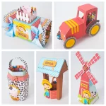 Arquivo Digital Fazendinha Studio, Png e Pdf