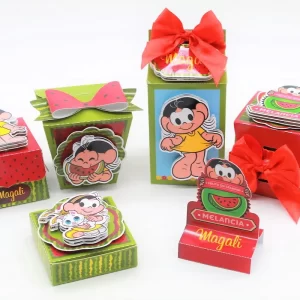 Arquivo digital Magali em Studio e PDF para imprimir, ideal para decoração de festa infantil e lembrancinhas