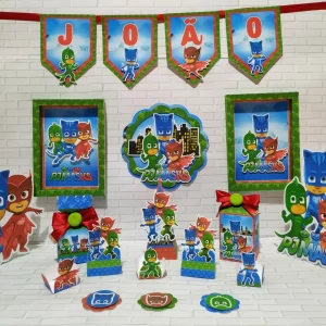 Arquivo Fecoração Pj Masks Studio e Pdf