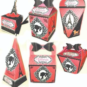 Arquivo Silhouette Barbie Paris Studio