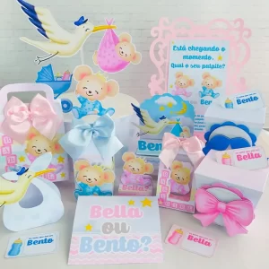 Arquivo Tema Chá de Revelação Studio e Pdf