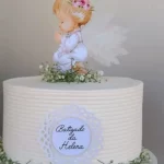 Arquivo Topo de Bolo Batizado Anjinho Studio