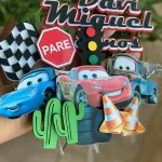 Arquivo Topo de Bolo Carros Disney Studio