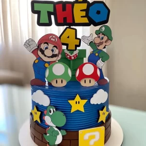 Arquivo Topo de Bolo Mario e Luigi Studio
