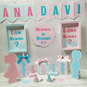 Arquivo de Corte Chá de Revelação Studio e Pdf