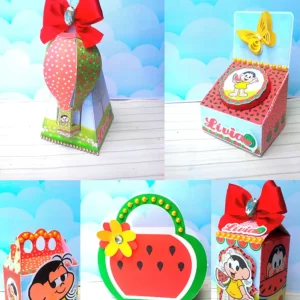 Arquivo de corte Magali Studio, PNG e PDF para imprimir e recortar