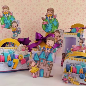 Arquivo de Corte Pintando o 7 Studio, Png e Pdf