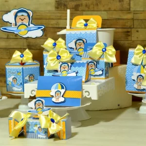 Arquivo de Corte Ursinho Aviador Studio e Pdf