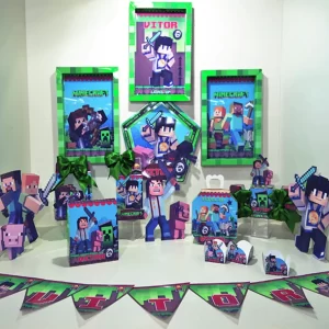 Arquivo de Festa Minecraft Studio e Pdf