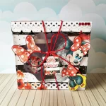 Caixa Copo Ovo Pascoa Minnie Studio, Png e Pdf