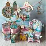 Centro de Mesa Alice no País das Maravilhas