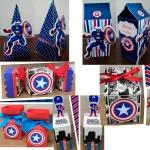 Centro de Mesa Capitão América Studio