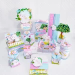 Centro de Mesa Cha Revelação Studio e Pdf