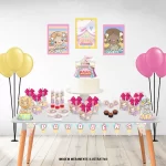 Centro de Mesa Circo Rosa Studio e Pdf