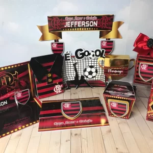 Centro de Mesa Flamengo Studio e Pdf