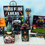 Centro de Mesa Free Fire Studio e Pdf