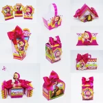 Centro de Mesa Masha e o Urso Para Imprimir