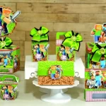 Centro de Mesa Minecraft Studio e Pdf