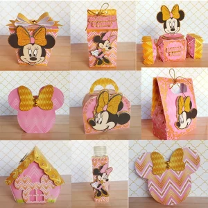 Centro de Mesa Minnie Studio e Pdf