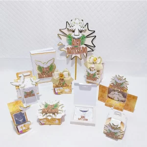 Centro de Mesa Para Batismo Studio e Pdf