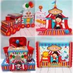 Decoração Circo Festa Infantil Studio e Pdf