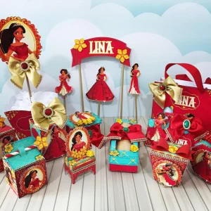 Decoracao Elena de Avalor Studio, Png e Pdf
