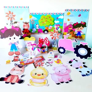 Decoração Fazendinha Rosa Studio e Pdf