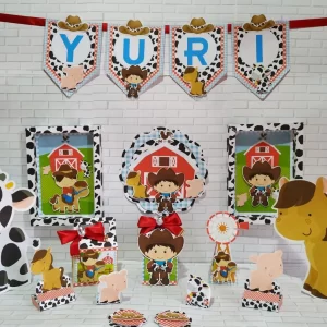 Decoração Fazendinha Studio e Pdf