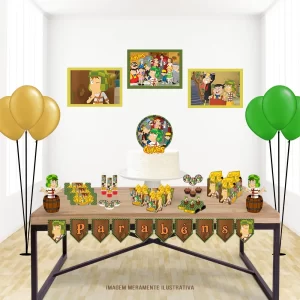 Decoração Festa Chaves Studio e Pdf