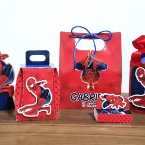 Decoração Festa Homem Aranha Studio e Pdf