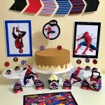 Decoração Homem Aranha Studio e Pdf