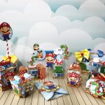 Decoracao Mario Bros Studio, Png e Pdf