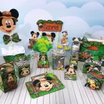 Decoracao Mickey Safari Studio, Png e Pdf