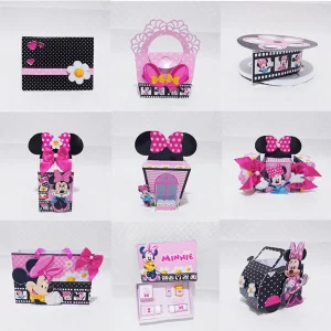 Decoração Minnie Rosa Studio e Pdf