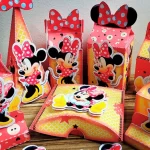 Decoração Minnie Vermelha Studio