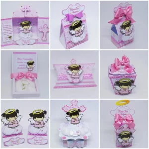 Decoração Simples Batizado Menina Studio