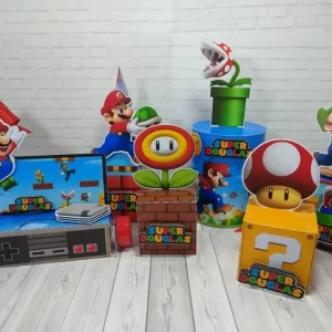 Decoração Tema Super Mario Studio e Pdf
