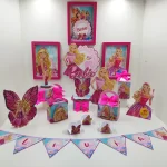 Decoração da Barbie Infantil Studio, Png e Pdf