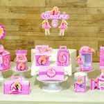 Decoracao de Aniversario da Barbie Studio e Pdf