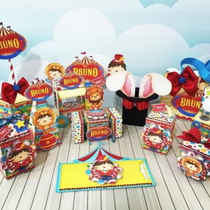 Decoracao de Aniversario de Circo Studio