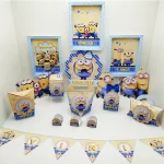 Decoração de Festa Minions Studio, Png e Pdf