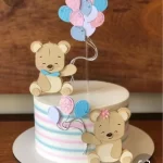 Festa Chá Revelação Ursinhos Studio